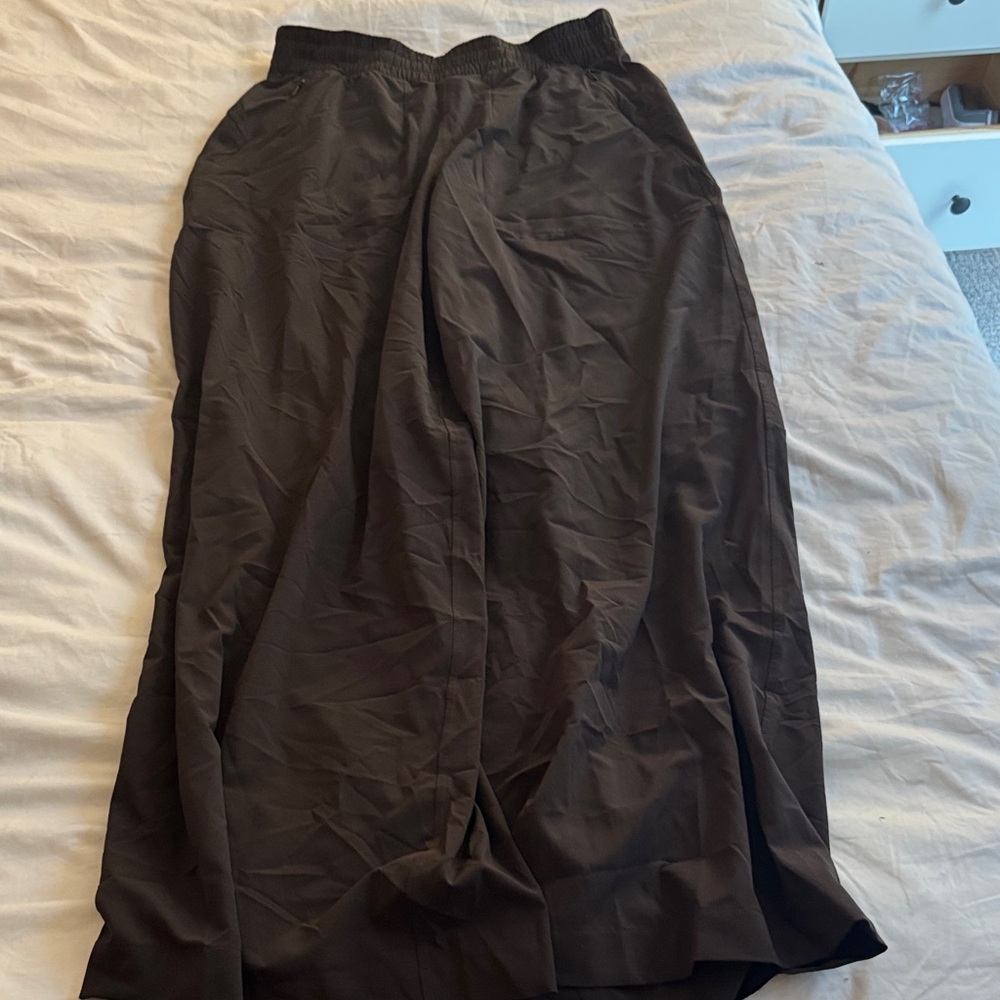 lululemon athletica Black Wide-Leg Pants